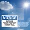 Signmission Entering Private Property Stay On Trail OSHA Notice Sign, Vinyl Decal, 10in W x 7in L, 2PK OS-2PACK-NS-D-710-L-12090 - alternate 6